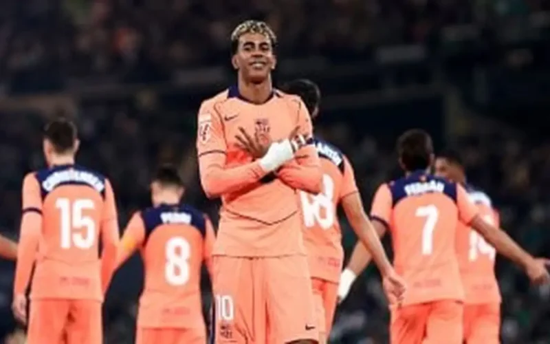 خماسية قوية.. برشلونة يوسع الفارق في صدارة الدوري الإسباني أمام ريال بيتيس